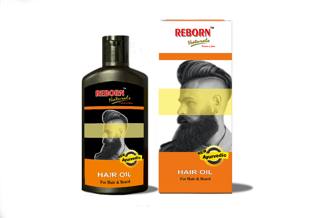 Reborn Naturals Hair & Beard oil