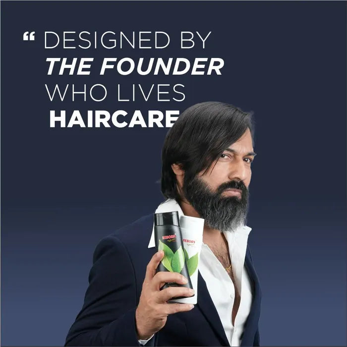 Designed by the founder who lives haircare since 50 years
