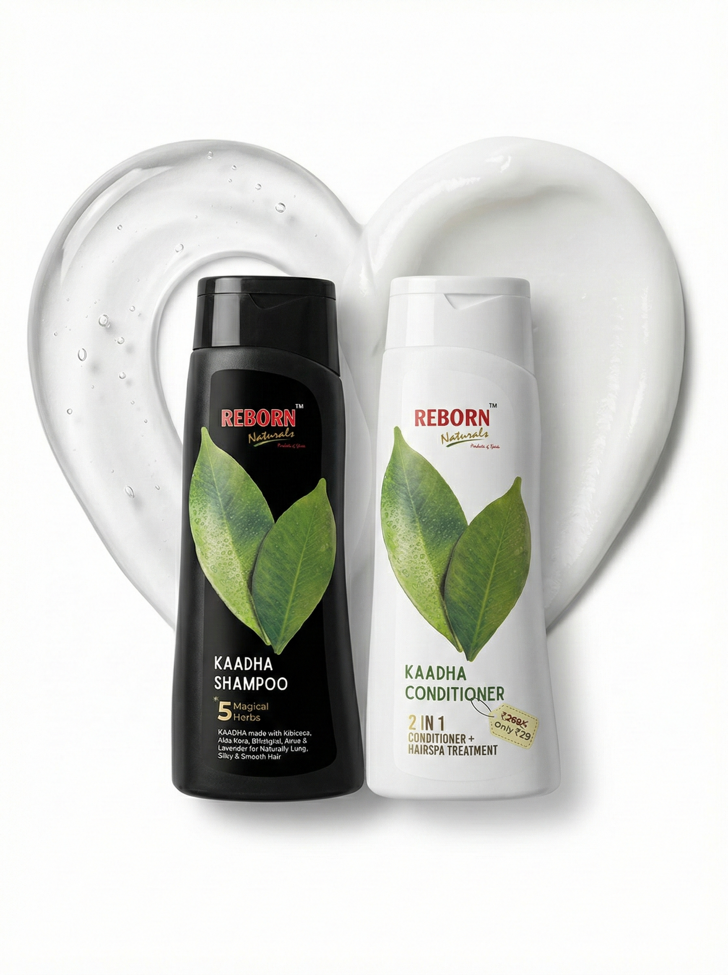 Kaadha Shampoo + Conditioner Combo